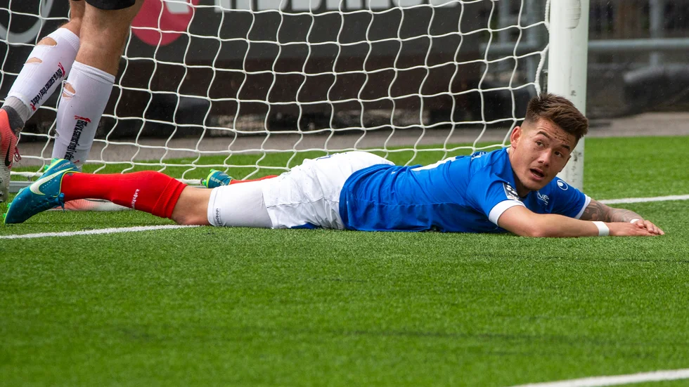 Adam Larsson gjorde mål för ÅFF.