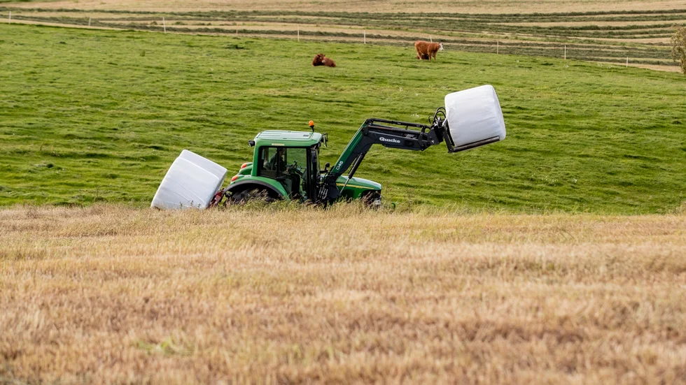 Under den senaste tiden har tjuvar stulit dyrbar utrustning från framför allt traktorer av märket John Deere. (Bilden är tagen i ett annat sammanhang.) 