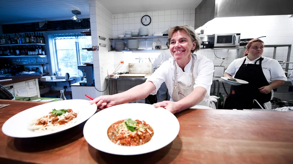 Dorothée von Essen byggde upp och drev Gnesta strand. Bilden är tagen i restaurangen 2011.