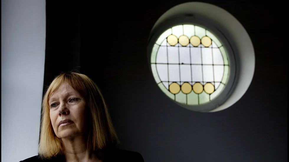 Den danska författaren Vita Andersen är död. Hon debuterade 1977 med diktsamlingen "Trygghetsnarkomaner" och fick stor uppmärksamhet i Sverige för novellsamlingen "Håll käften och var söt" (1978). Arkivbild.