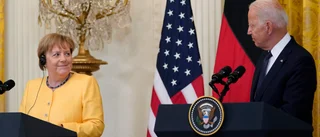 Gasledning präglar Merkels svanesång i USA
