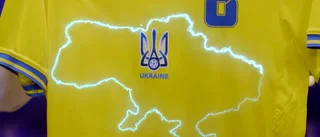 Ryssland vänder sig till Uefa över Ukrainas tröjor