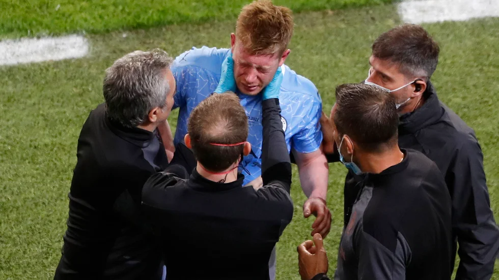 Kevin De Bruyne kommer inte till spel i Belgiens EM-premiär efter smällen mot huvudet i Champions League-finalen.
