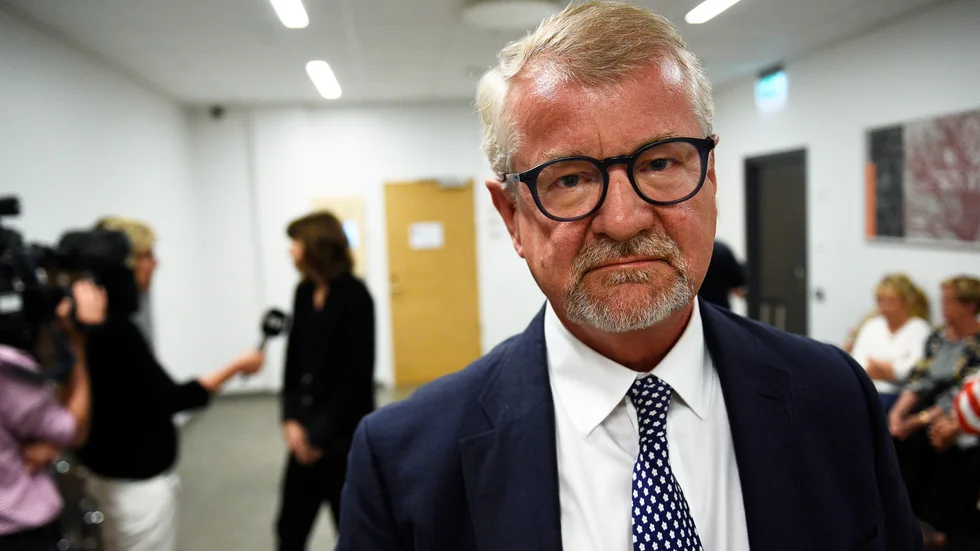 Sven Severin, som företräder den åtalade samebyordföranden, säger att hans klient förnekar brott. ”Vi kommer att utveckla det under rättegången”, säger han. (Arkivbild)