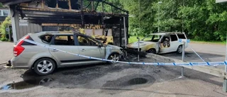 Polisen tittar efter samband vid bränderna i Malmslätt