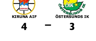 Kiruna AIF vann uddamålsseger mot Östersunds IK