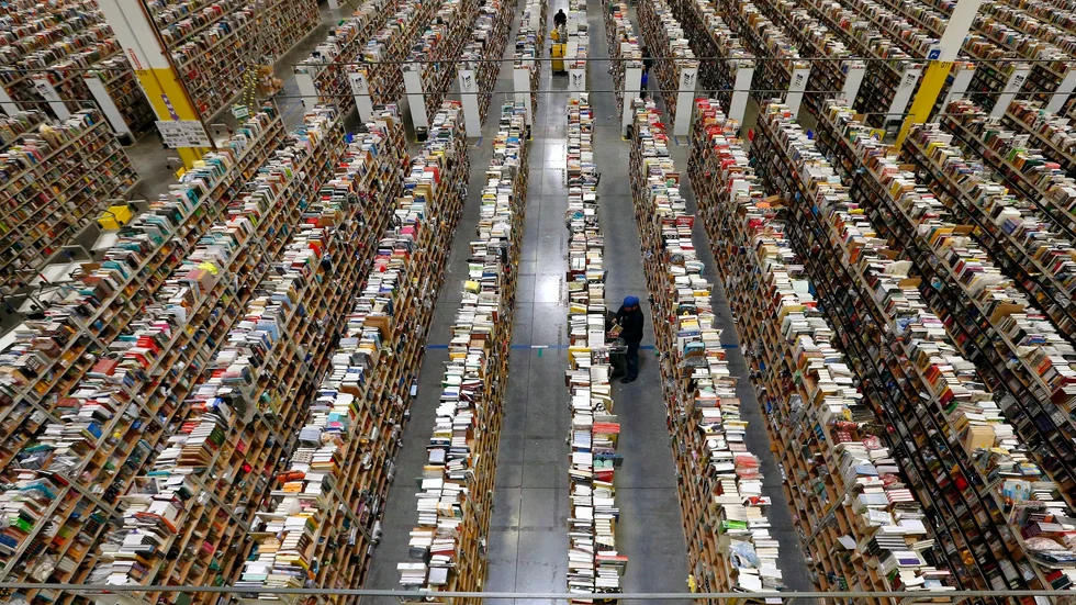 Amazon har över en miljon anställda på lager jorden runt.