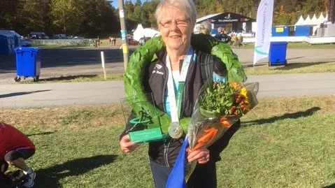Viveka Rüffel tog hem segern i K80-klassen då Lidingöloppet avgjordes i helgen.