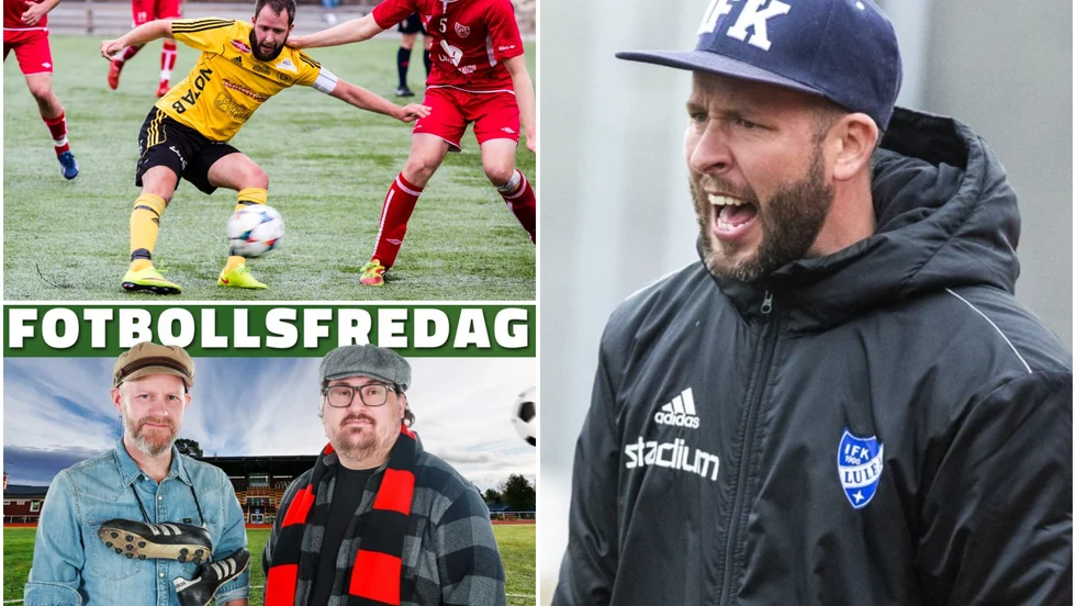 Veckans gäst i Fotbollsfredag är IFK Luleås tränare Daniel Engberg.