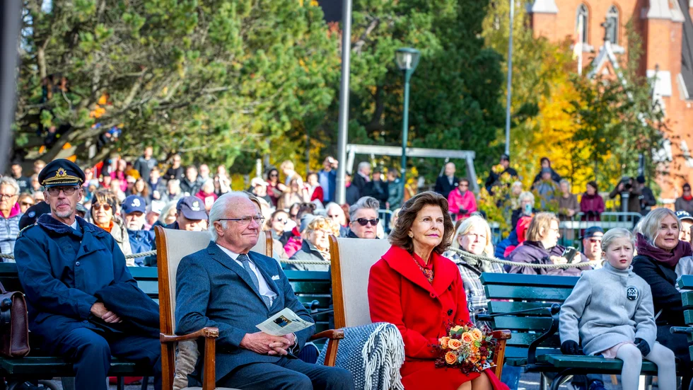 Kung Carl XVI Gustaf och drottning Silvia var på plats under Luleås 400-årsjubileum