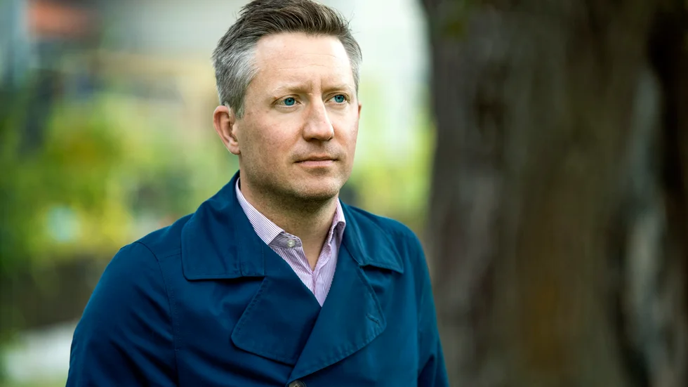 Mattias Lundekvam, förbundsordförande i Hörselskadades riksförbund (HRF). Arkivbild.