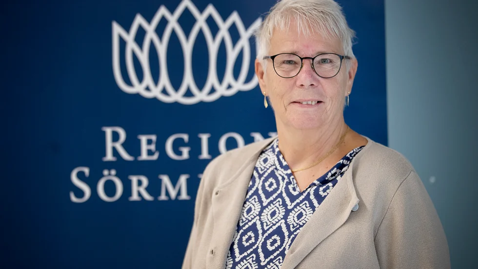 Monica Johansson (S), regionstyrelsens ordförande, konstaterar att regionen har en stabil ekonomi. 