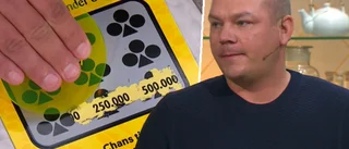 Petri från Ursviken skrapade fram storvinst i TV – på sin födelsedag