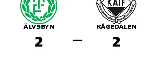 Oavgjort för Kågedalen borta mot Älvsbyn