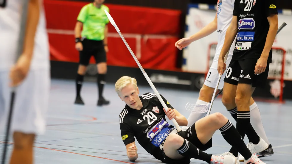 SIBK föll under lördagens bortamatch i sudden mot Salem. På bilden Pelle Hansson.