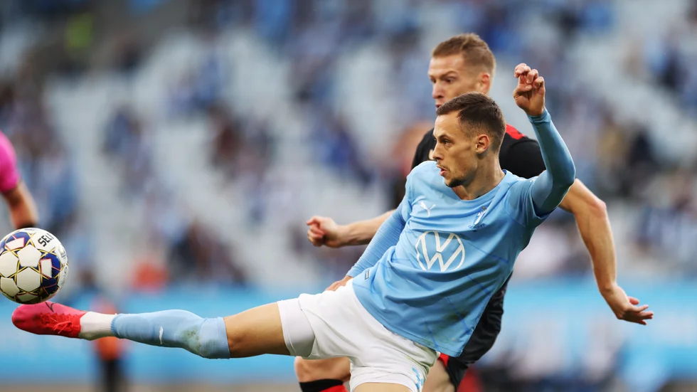 Malmös Veljko Birmancevic gjorde ett mål och en assist.