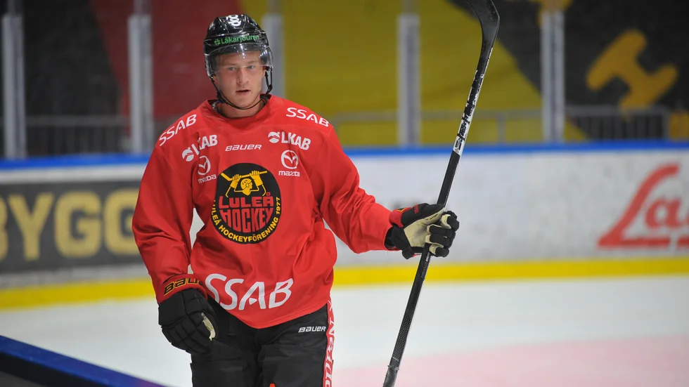 Pontus Andreasson gör sin första säsong i Luleå Hockey.