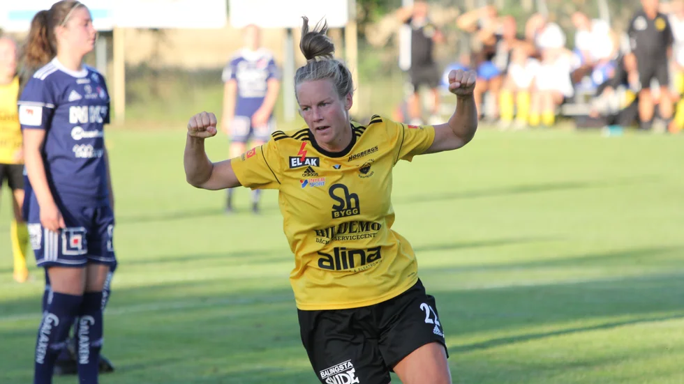 Moa Mattsson är en av Gusks nyckelspelare. 