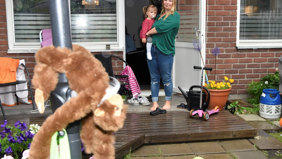"Skit samma, vi kör" Den inställningen hade Frida Berggren. Vad dottern Mila Sandman tyckte framgår inte.