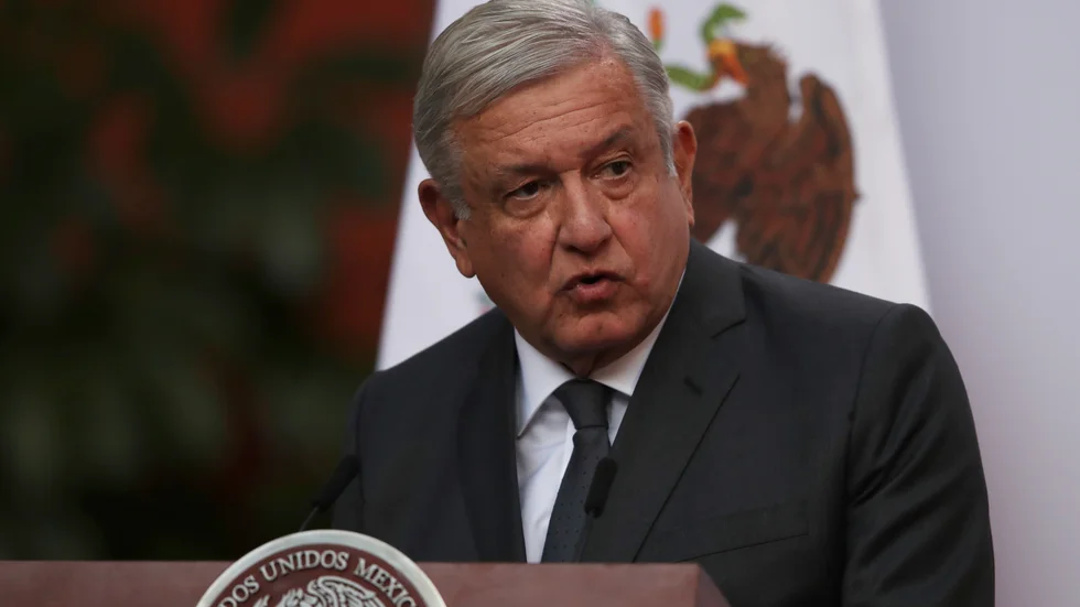Mexikos president Andrés Manuel López Obrador. Arkivbild.