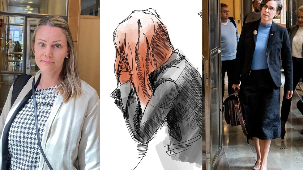Emelie Righammar, Esmeraldas mamma, Helene Gestrin är de tre huvudrollsinnehavarna i den pågående mordrättegången.