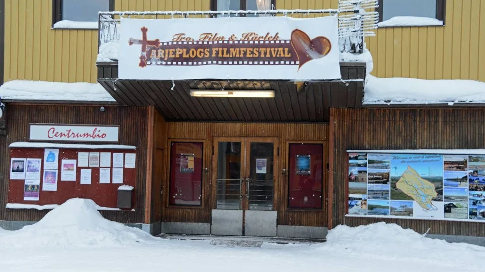 Centrumbiografen i Arjeplog görs om invändigt. (Arkivbild)