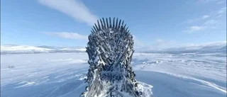 Hon hittade Game of thrones-tronen i fjällen