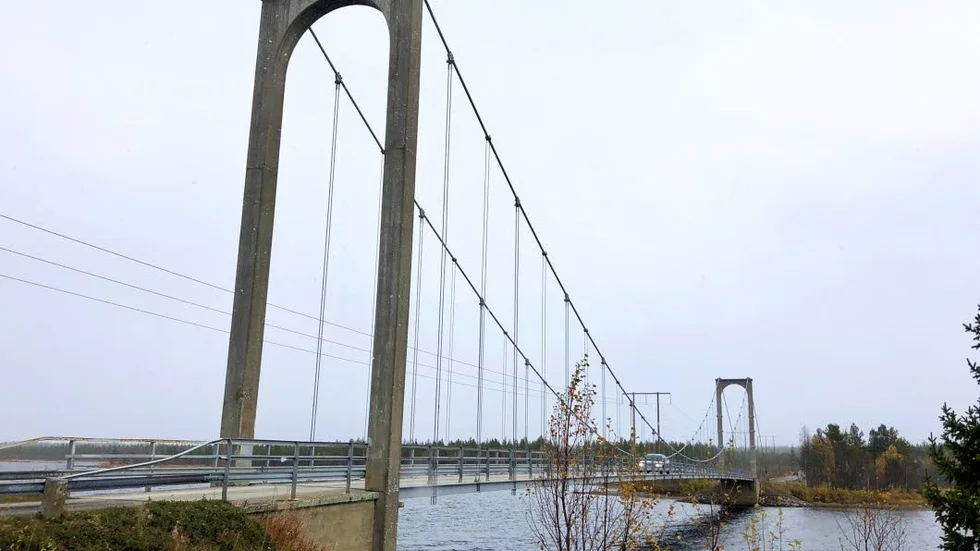 Trafiken på Dainakbron är avstäng 08.00-16.00 fram till den 15 februari.