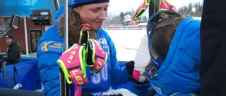 Bästa vännen i tårar efter guldet