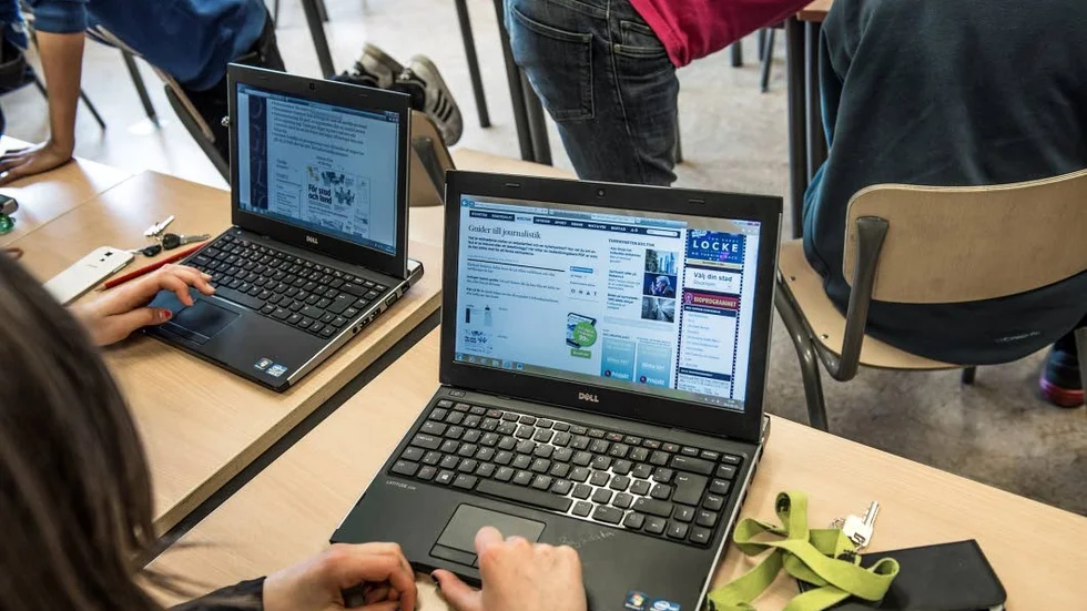 Även högstadiet får en egen dator på skolan.