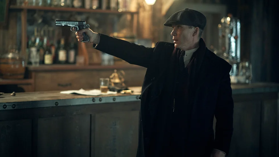 Cillian Murphy i rollen som Thomas Shelby i "Peaky blinders". Filmen som tar vid där serien slutade väntas ha premiär 2024. Pressbild.