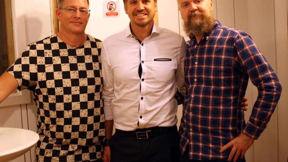 Jan Söderqvist, Göran Carlson, och Alexander Bard har startat ett samarbete med Piteå som bas.