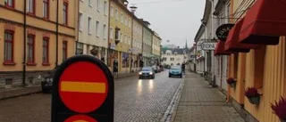 Buskörning i centrum på nätterna
