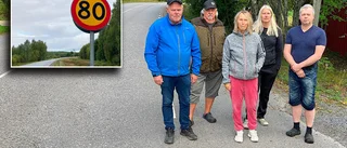 Tillbud på byvägen: "Sikten är dålig – risk för en dödsolycka om inte hastigheten sänks"