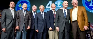 Astronaut gästar rymdutställningen