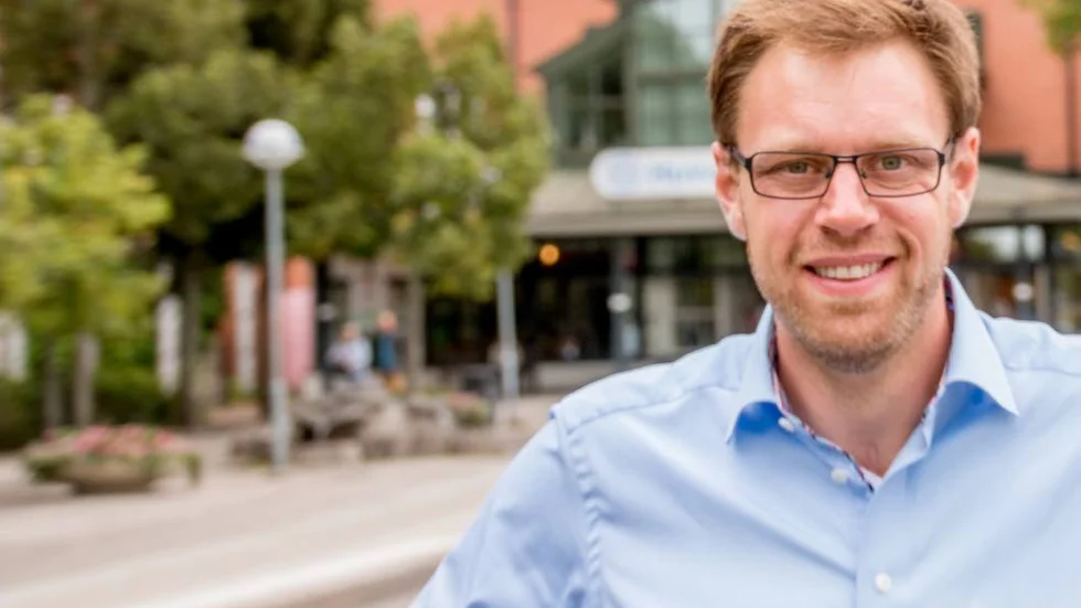 Nöjd. Hälso- och sjukvårdsnämndens ordförande Christoffer Bernsköld (S) gläds åt regeringspengar.