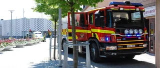 Grill orsakade pådrag i centrum