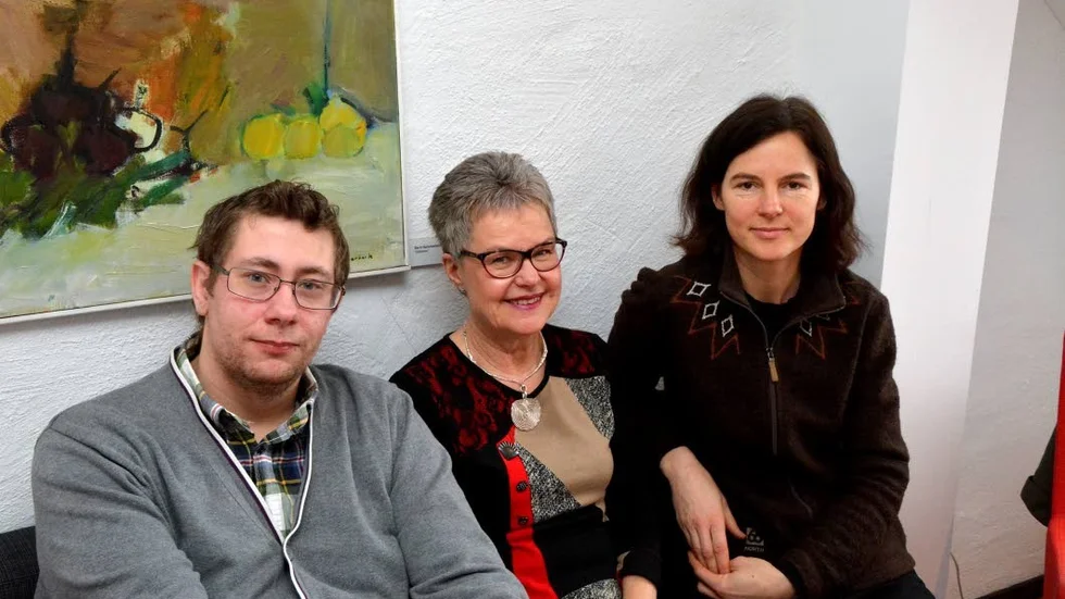 Ks-representanter. Mattias Ravander (S), Yvonne Persson (M) samt Meta Berghauser Pont (MP)