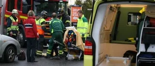 Cyklist påkörd av bil