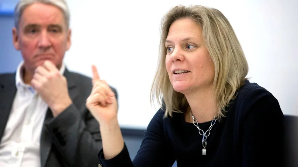 Magdalena Andersson (S) besökte Norrbotten flera gånger som oppositionspolitiker. Under onsdagen gör hon sitt första besök  i länet i rollen som Sveriges finansminister.