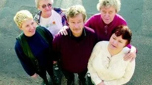 Kvinnodominerad styrelse. Sirpa Sallinen, Solbritt Österberg, Åke Stenberg, Mary Magnusson och Monica Andersson anser att kvotering är nödvändigt för att styrelserna ska bli jämställda.
FOTO: TITTI OLOVSSON