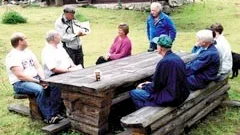 Svartebo sägs vara den svenska industrins hjärta och de flesta som kom till gruvstugan  hade nog också åtminstone en del av sitt hjärta i Svartebo.
FOTO: GUNNAR JOHANSSON