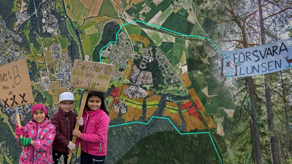 I utbyte mot fyrspår mellan Uppsala och Stockholm har Uppsala lovat staten att bygga 33 000 nya bostäder till år 2050. 21 500 av bostäderna ska ligga kring en ny tågstation vid Sävja/Bergsbrunna intill naturreservatet Lunsen och rymma 58 000 människor. Protesterna mot planerna är stora.