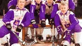 Borgia och Järhaga spelade jämnt på fredagkvällen. Följaktigen blev det 4-4 mellan de båda lagen.
FOTO: ROBERT SVENSSON