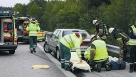 Det var även långa köer i norrgående fil på E4:an vid Strömsfors och det orsakades av en singelolycka. På E22:an söder om Norrköping vid Söderköping orsakades de långa köerna av den en gång i halvtimmen öppnade bron över Göta kanal.
FOTO: BJÖRN PERSSON/WIGHSNEWS