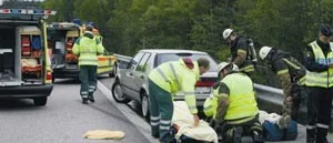 Timslånga bilköer på Europavägarna