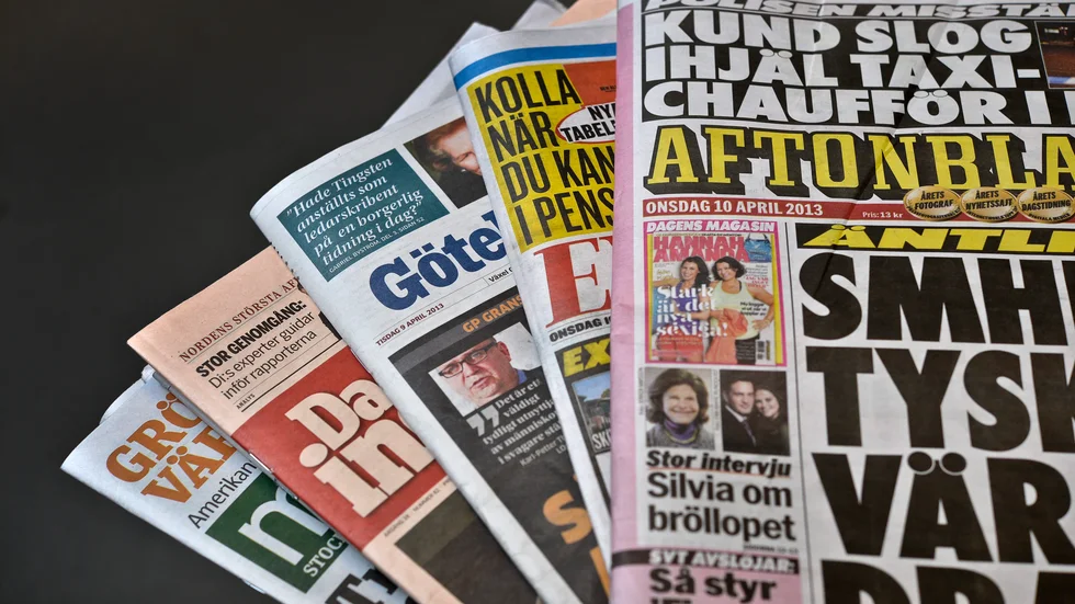 Tidningarnas ledarsidor kommenterar så klart valresultatet.