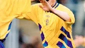 Klas Ingesson kan vara på väg till IFK Norrköping. Här ses Klabbe i den svenska landslagsdressen 1994.