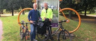 Cykelpendlaren Anders hyllades av kommunen