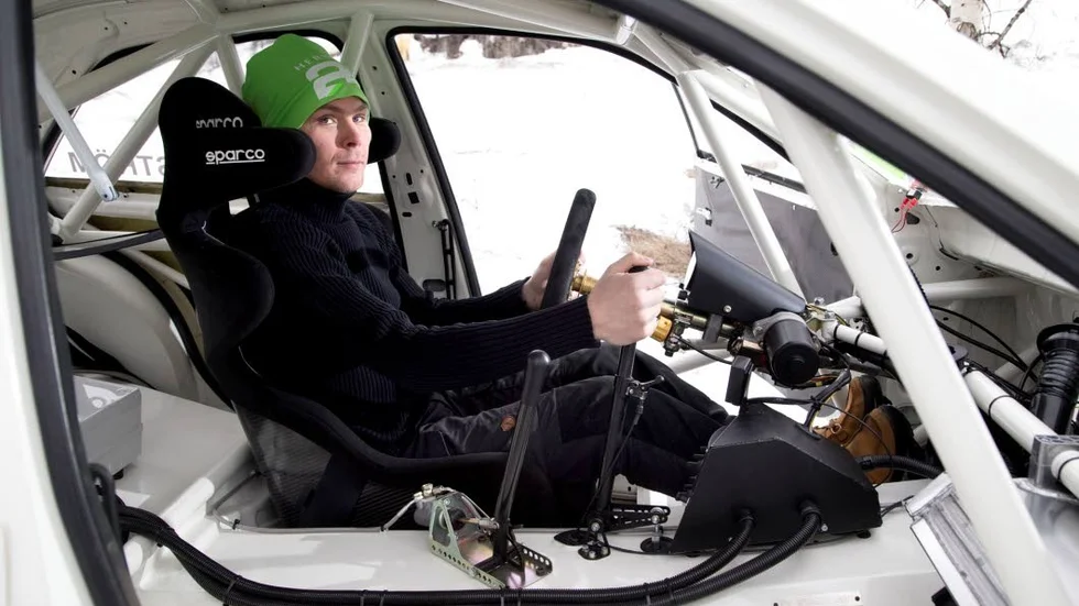 Tommy Carlström, Piteå Motorsällskap, tog guld bär is-SM avslutades. (Arkivbild) ?foto: gunnar westergren